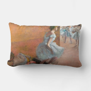 Edgar Degas - dansare som klättrar i trappor Lumbarkudde