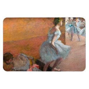 Edgar Degas - dansare som klättrar i trappor Magnet