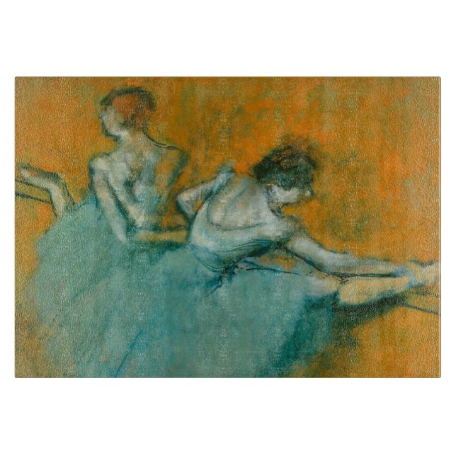 Edgar Degas Dansare vid barr Print: Balettkonst (Framsidan)