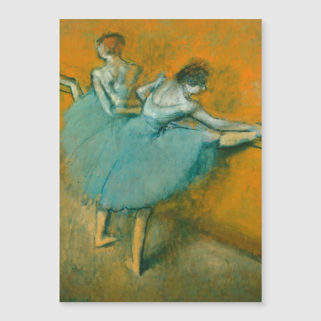 Edgar Degas Dansare vid barr Print: Balettkonst (Framsida)