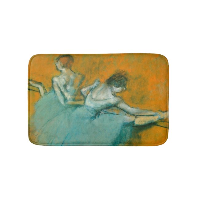 Edgar Degas Dansare vid barr Print: Balettkonst Badrumsmatta (Framsidan)