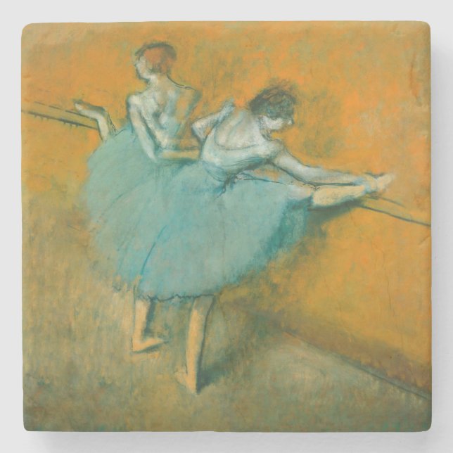 Edgar Degas Dansare vid barr Print: Balettkonst Stenunderlägg (Framsidan)