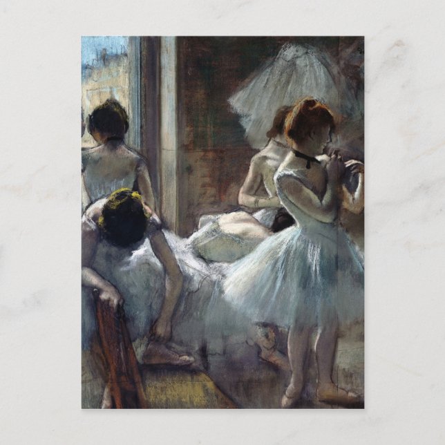 Edgar Degas Dansare Vykort (Framsida)