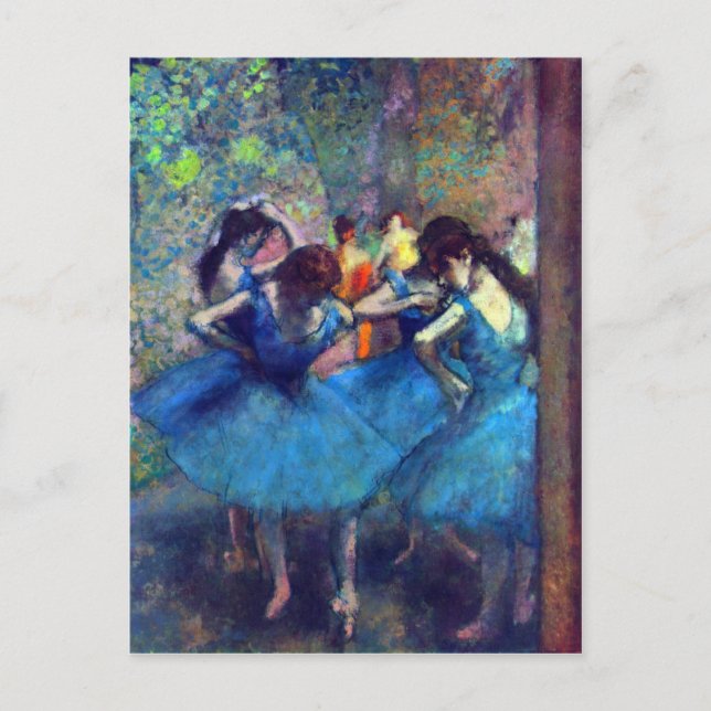 Edgar Degas - Dansare Vykort (Framsida)