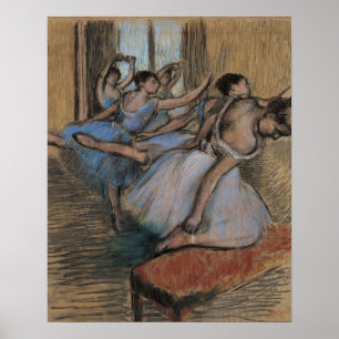 Edgar Degas dansarna Poster