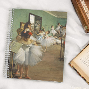Edgar Degas dansen klassificerar Anteckningsbok Med Spiral
