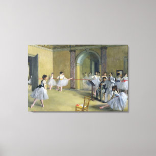 Edgar Degas dansfoajén Canvastryck