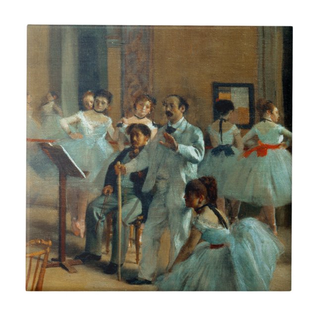Edgar Degas Dansfoajén på operan Kakelplatta (Framsidan)