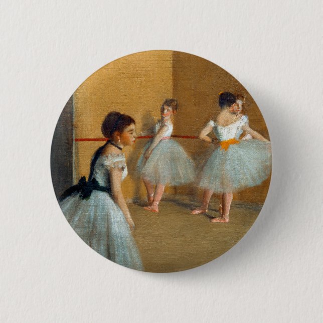 Edgar Degas Dansfoajén på operan Knapp (Framsida)