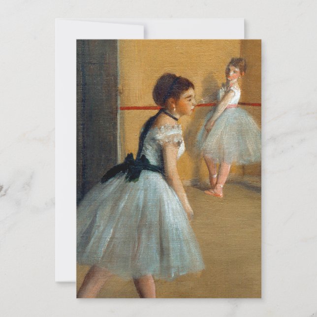 Edgar Degas Dansfoajén på operan Meddelande (Framsida)
