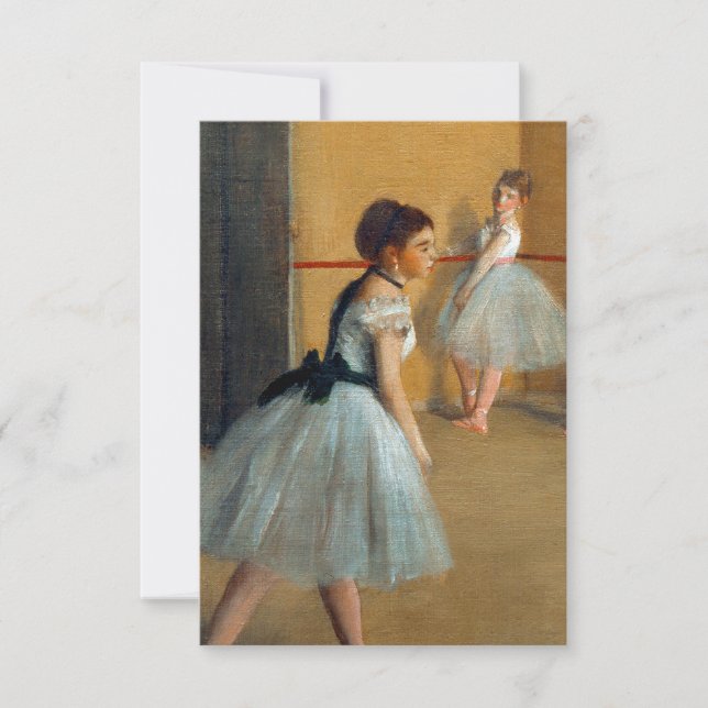 Edgar Degas Dansfoajén på operan OSA Kort (Framsida)