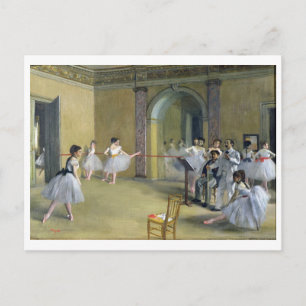 Edgar Degas dansfoajén på operan Vykort