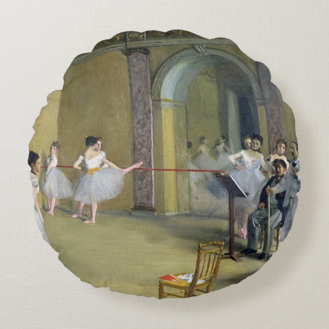 Edgar Degas | dansfoajén Rund Kudde (Framsidan)