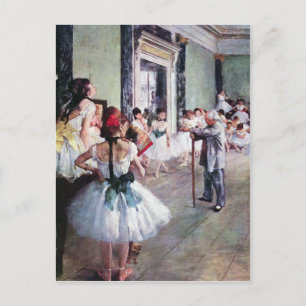 Edgar Degas - dansgruppen Vykort
