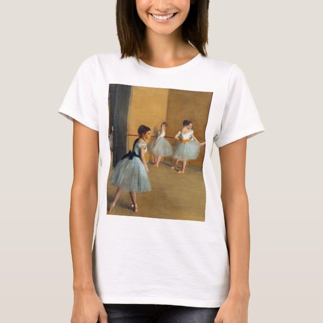 Edgar Degas Danska salen på operan T Shirt (Framsida)
