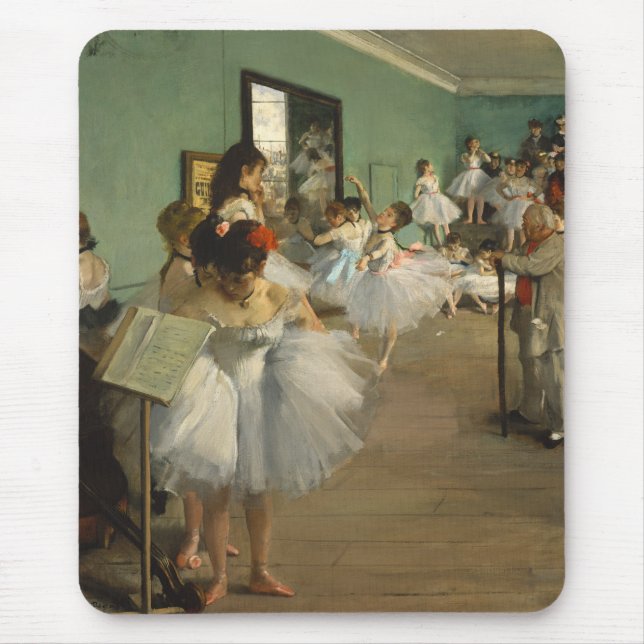 Edgar Degas-dansklass 1874 Musmatta (Framsidan)