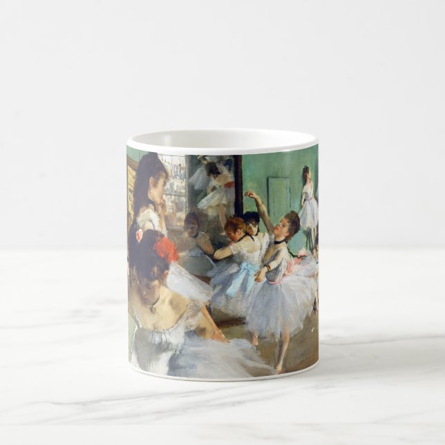 Edgar Degas - Dansklassen Kaffemugg (Center)