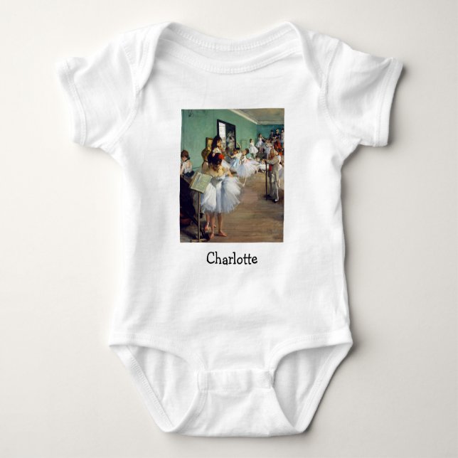 Edgar Degas - Dansklassen T Shirt (Framsida)