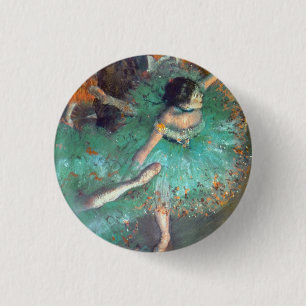 Edgar Degas - De gröna dansarna - balett Knapp