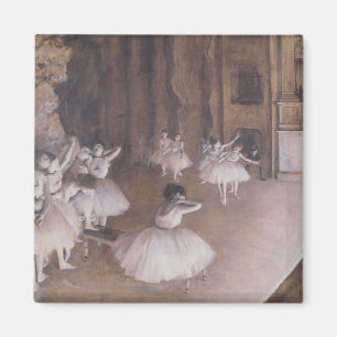 Edgar Degas den balettrepetitionen på arrangera Magnet