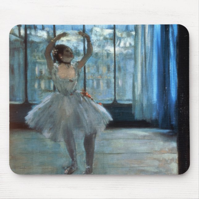 Edgar Degas den | dansare framme av ett fönster Musmatta (Framsidan)