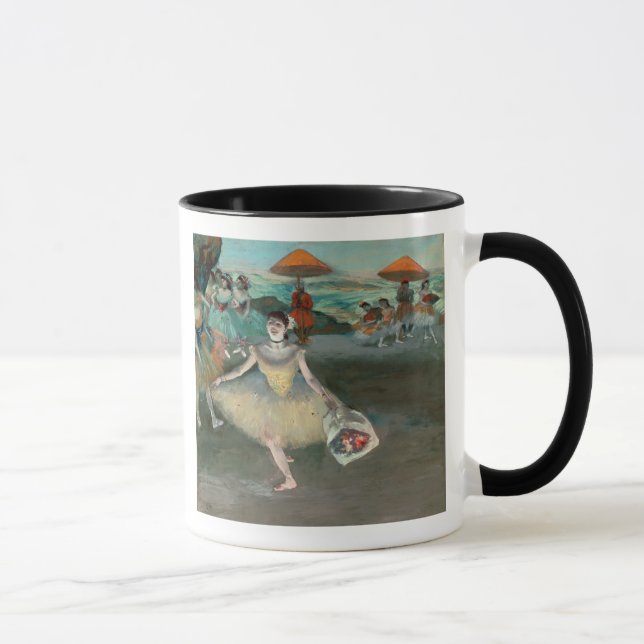 Edgar Degas den | dansare med buketten som Mugg (Höger)