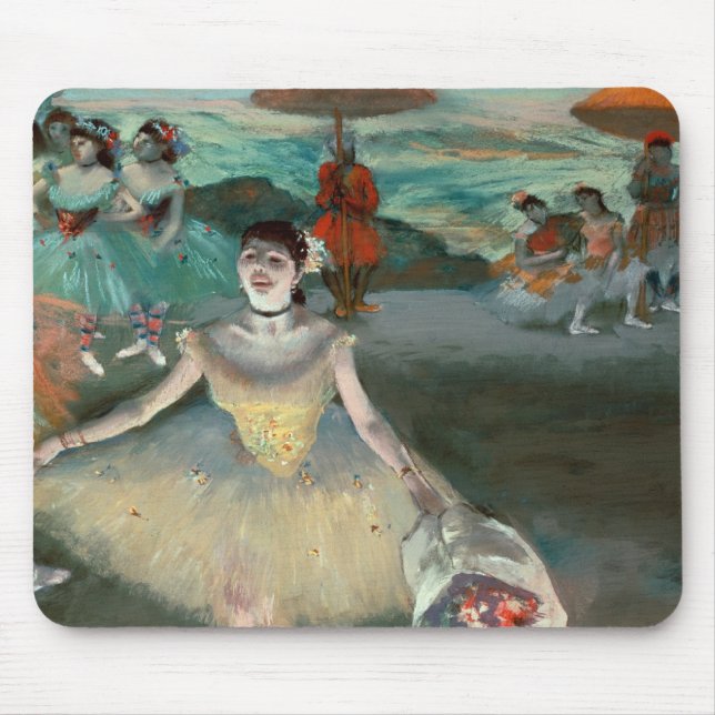 Edgar Degas den | dansare med buketten som Musmatta (Framsidan)