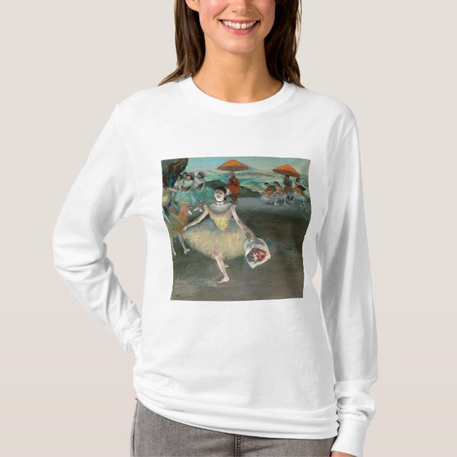 Edgar Degas den | dansare med buketten som T Shirt (Framsida)