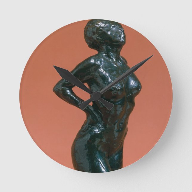 Edgar Degas den | dansare på Rest, c.1882-95 Rund Klocka (Framsida)