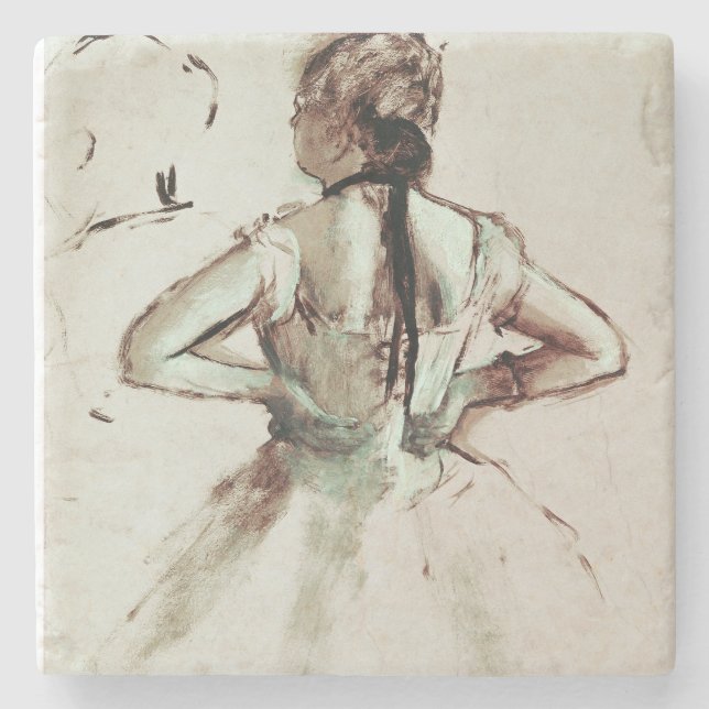 Edgar Degas den | dansare som beskådas från Underlägg Sten (Framsidan)