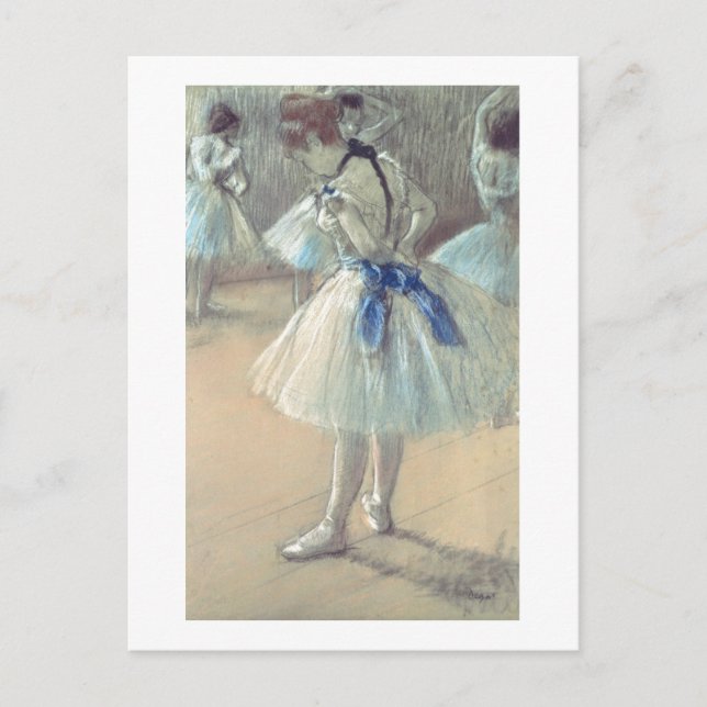 Edgar Degas den | dansare Vykort (Framsida)