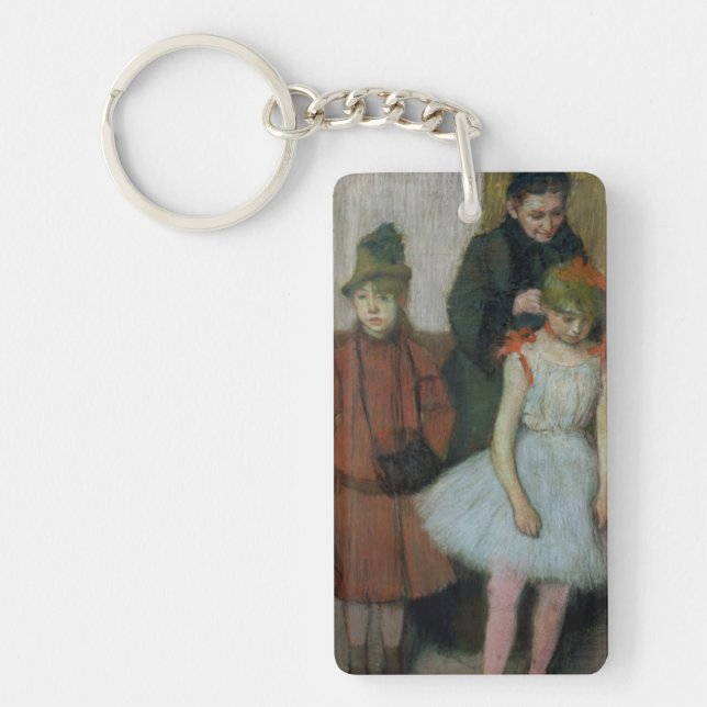 Edgar Degas den | kvinnan med två liten flicka (Framsidan)