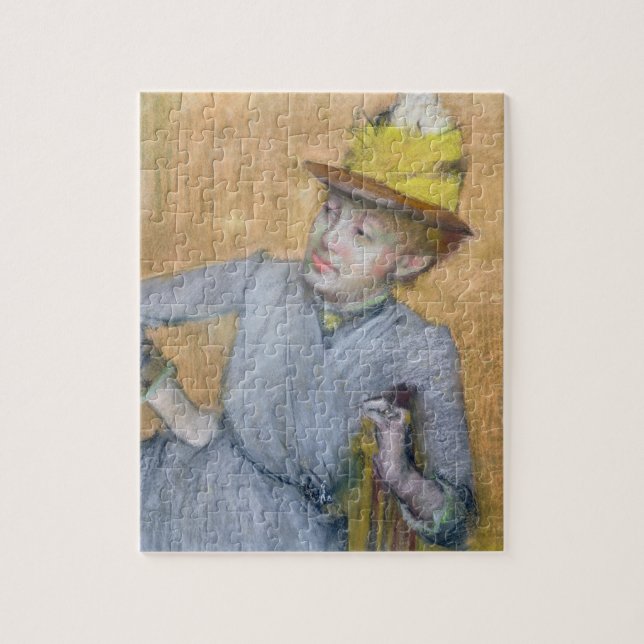 Edgar Degas den | placerade kvinnan, 1887 Pussel (Vertikal)