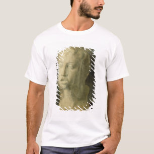 Edgar Degas den studien av huvudet av en ung Tee