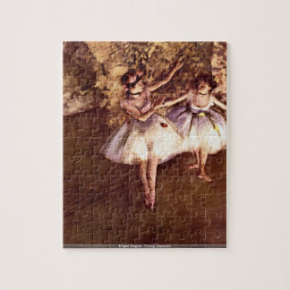 Edgar Degas - det unga dansarepussel Pussel