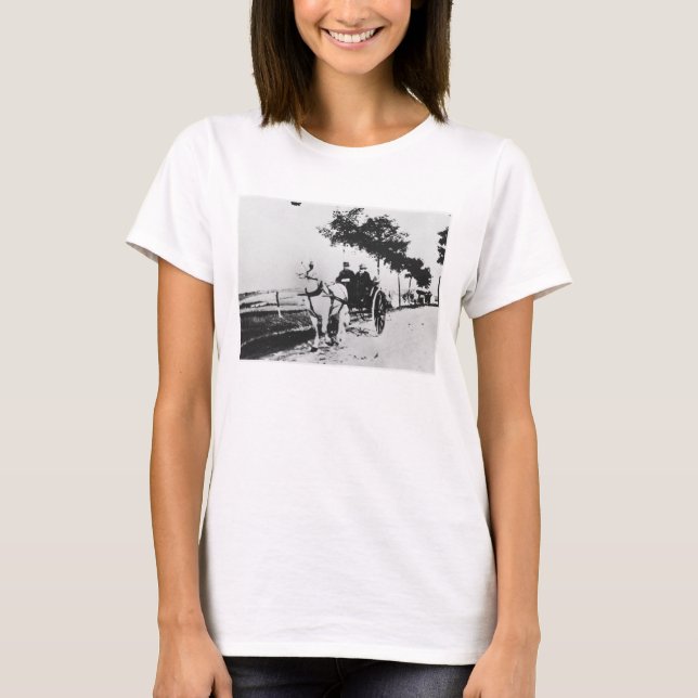 Edgar Degas | Edgar Degas och en vän T Shirt (Framsida)