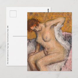 Edgar Degas - Efter badet Vykort