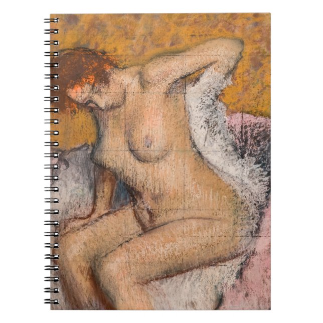 Edgar Degas - Efter badplatsen Anteckningsbok (Framsidan)