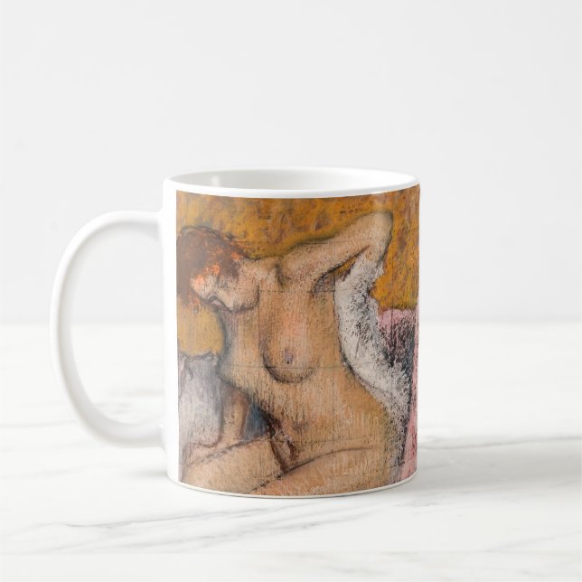 Edgar Degas - Efter badplatsen Kaffemugg (Vänster)