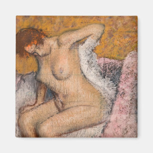 Edgar Degas - Efter badplatsen Magnet