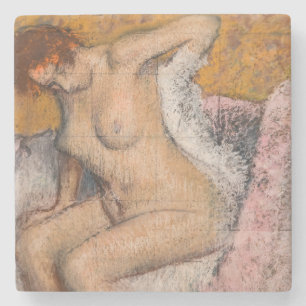 Edgar Degas - Efter badplatsen Stenunderlägg