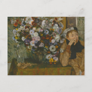 Edgar Degas En kvinna belägen bredvid Vas i flöd Vykort
