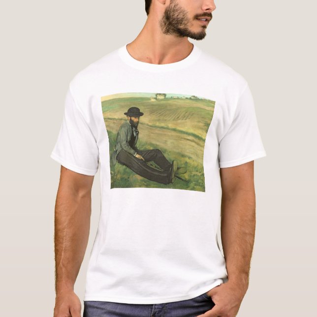 Edgar Degas | Eugene Manet T Shirt (Framsida)