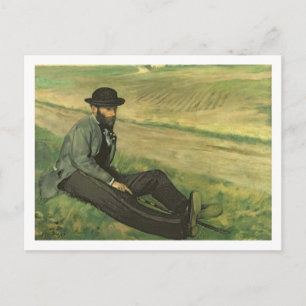 Edgar Degas   Eugene Manet Vykort
