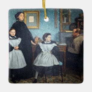 Edgar Degas - familjen Bellelli Julgransprydnad Keramik