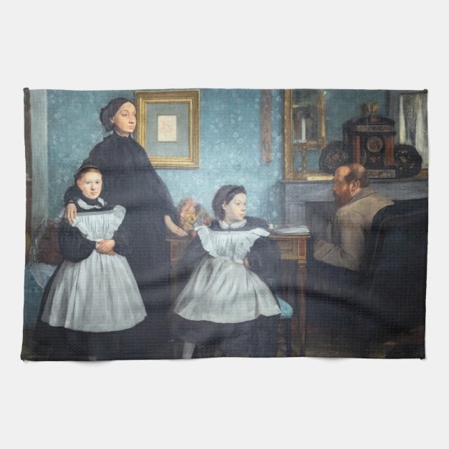 Edgar Degas - familjen Bellelli Kökshandduk (Horisontell)