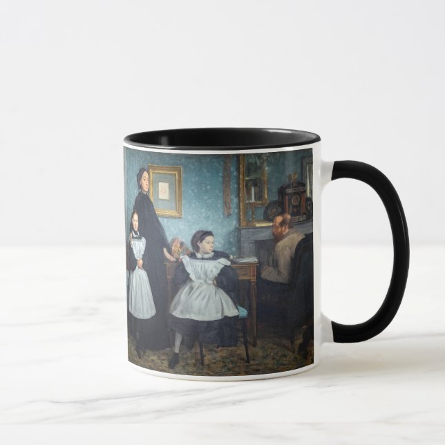 Edgar Degas - familjen Bellelli Mugg (Höger)