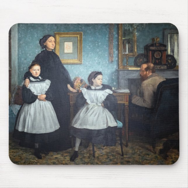 Edgar Degas - familjen Bellelli Musmatta (Framsidan)