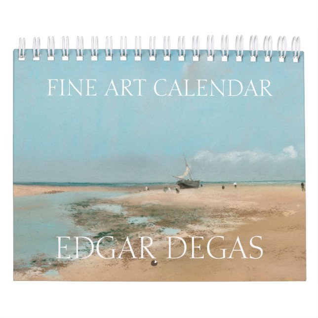 EDGAR DEGAS FINE ART CALENDAR KALENDER (Omslag)