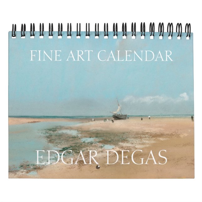 EDGAR DEGAS FINE ART CALENDAR KALENDER (Omslag)
